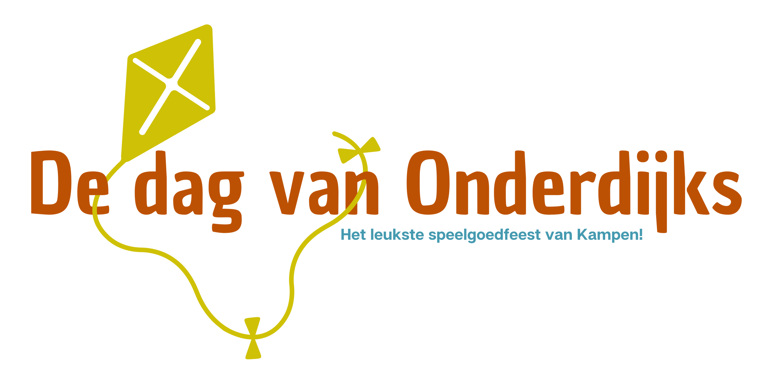 Logo de dag van onderdijks Kampen, betreffende een vlieger.